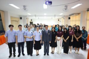 เมื่อวันพุธที่ 11 กุมภาพันธ์ 2569 เวลา 09.00 น. มหาวิทยาลัยการกีฬาแห่งชาติ วิทยาเขตเพชรบูรณ์ นำโดย อาจารย์พรรณปพร ประสานตรี หัวหน้างานพยาบาล อาจารย์ปนะจำคณะศึกษาศาสตร์ ร่วมกับกรมอนามัย กระทรวงสาธารณสุข ศูนย์อนามัยที่ 2 พิษณุโลก จัดทำโครงการสืบสานพระระราชปณิธานสมเด็จย่า ต้านภัยมะเร็งเต้านม